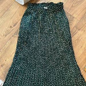 Polka dot skirt